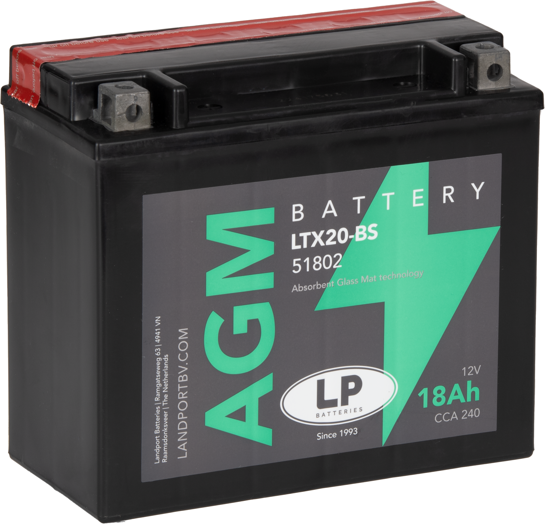 Baterie de pornire MA LTX20-BS Landport Batteries